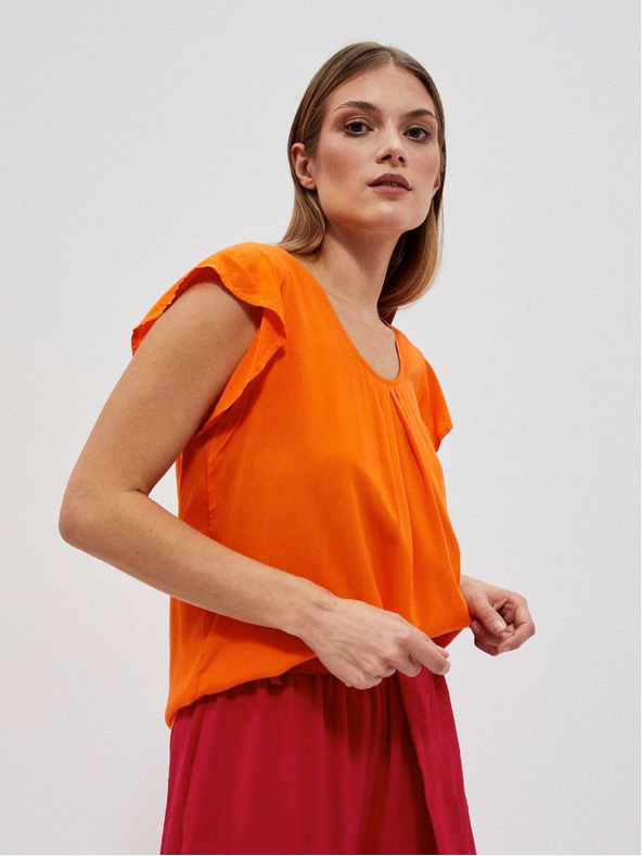 Moodo Camicetta arancione Moodo