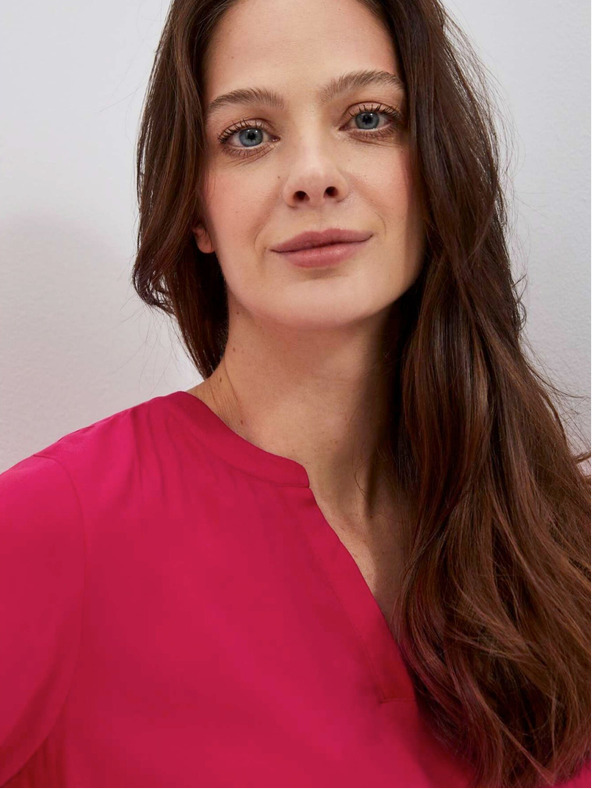 Moodo Top rosa scuro con halter Moodo