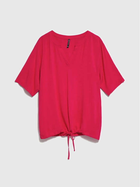 Moodo Top rosa scuro con halter Moodo