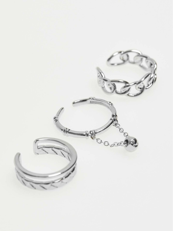 Moodo Set di anelli in argento Moodo