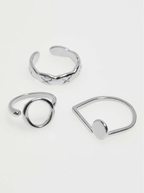 Moodo Set di anelli in argento Moodo