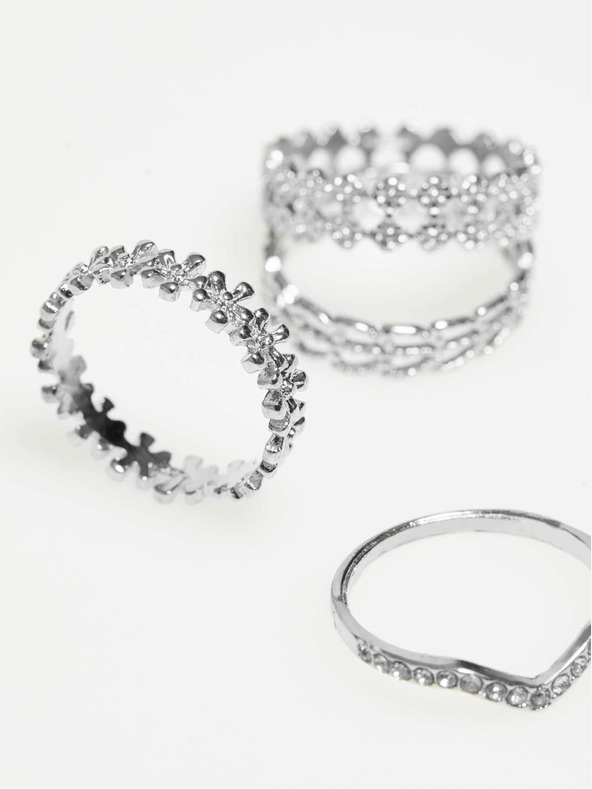 Moodo Set di anelli in argento Moodo