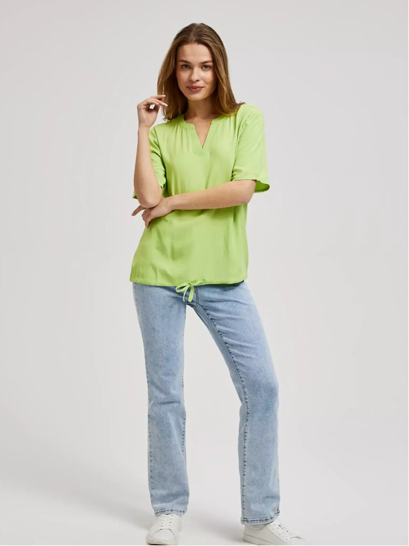 Moodo Top verde chiaro con cavezza Moodo