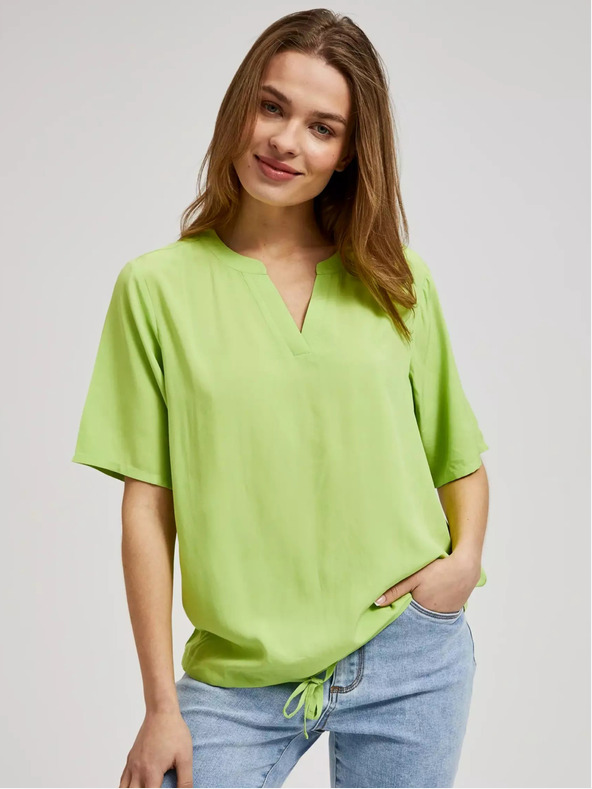 Moodo Top verde chiaro con cavezza Moodo