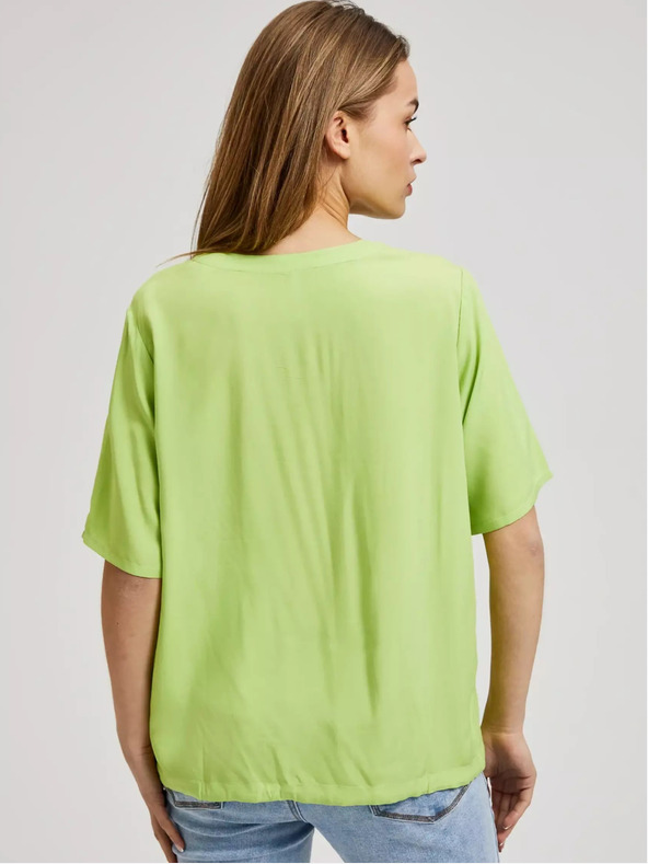 Moodo Top verde chiaro con cavezza Moodo
