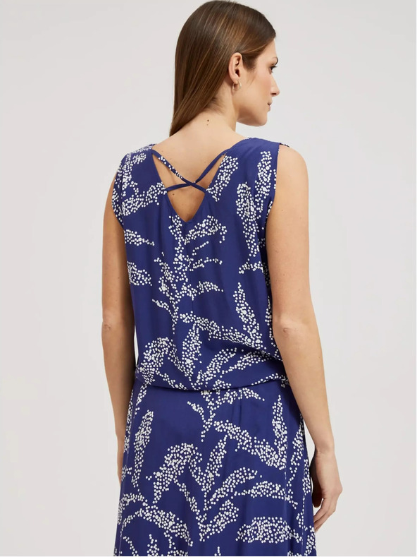 Moodo Top blu a fantasia Moodo