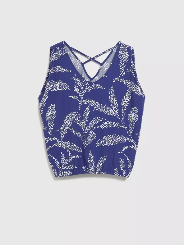Moodo Top blu a fantasia Moodo