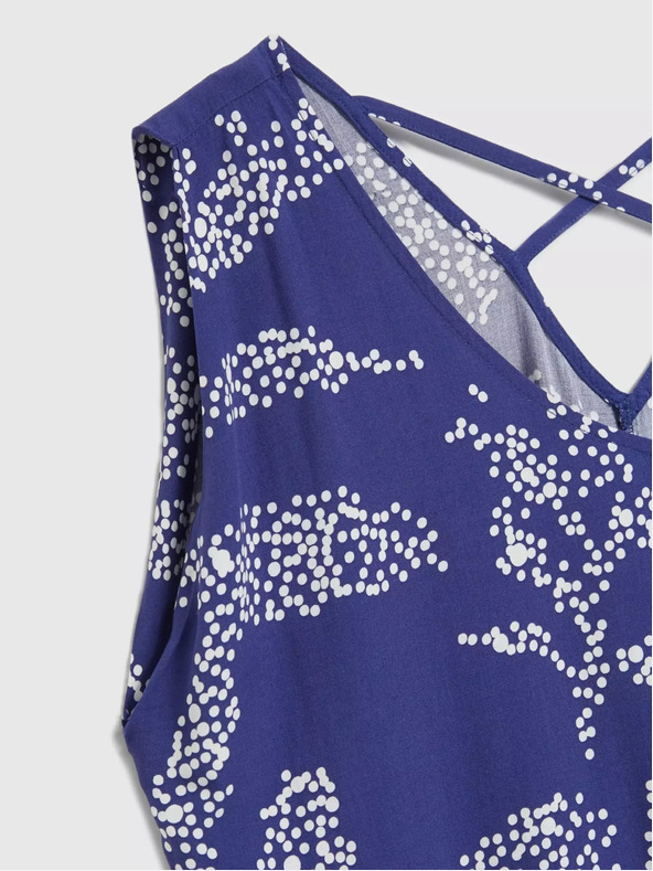 Moodo Top blu a fantasia Moodo