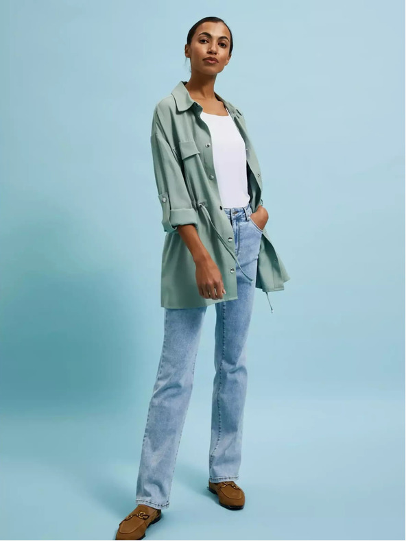 Moodo Giacca leggera verde Moodo