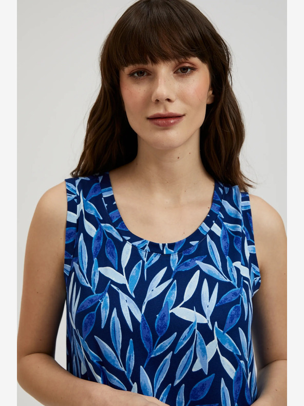 Moodo Top a fantasia blu scuro Moodo