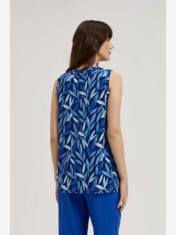 Moodo Top a fantasia blu scuro Moodo