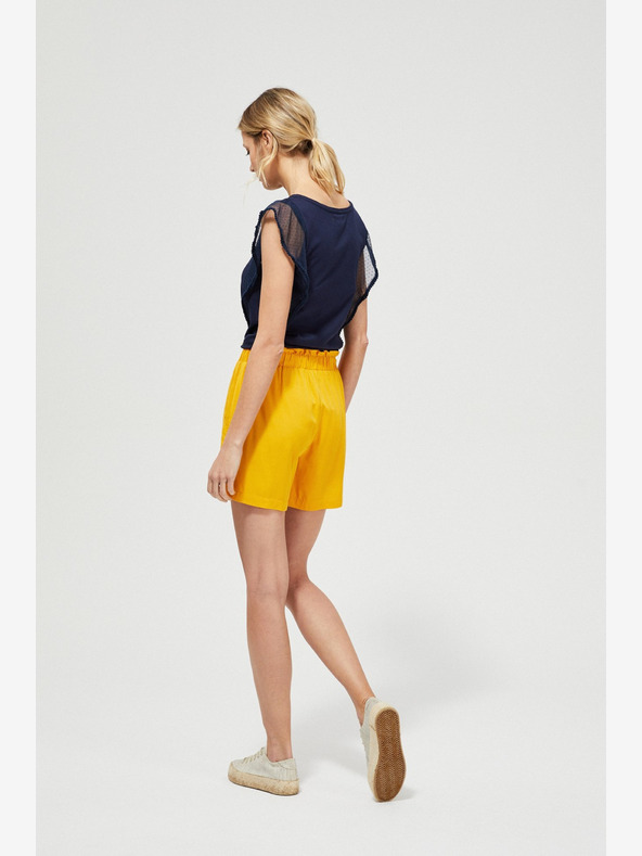 Moodo Pantaloncini Moodo gialli da donna