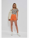 Moodo Pantaloncini Moodo arancioni da donna