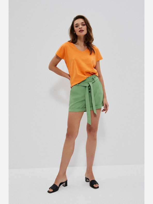 Moodo Pantaloncini Moodo verdi da donna