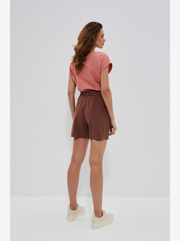 Moodo Pantaloncini Moodo da donna marroni