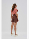 Moodo Pantaloncini Moodo da donna marroni