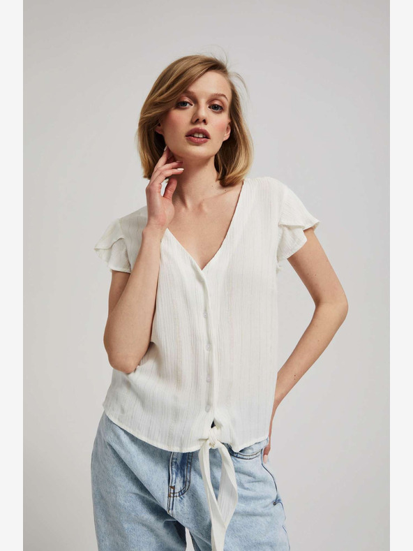 Moodo Camicetta bianca Moodo