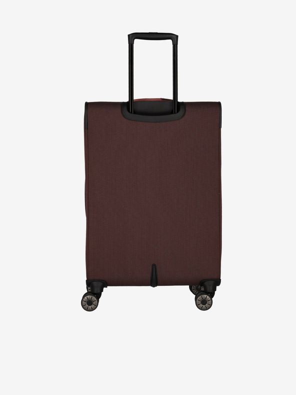Travelite Travelite Viia 4w M rosa e marrone