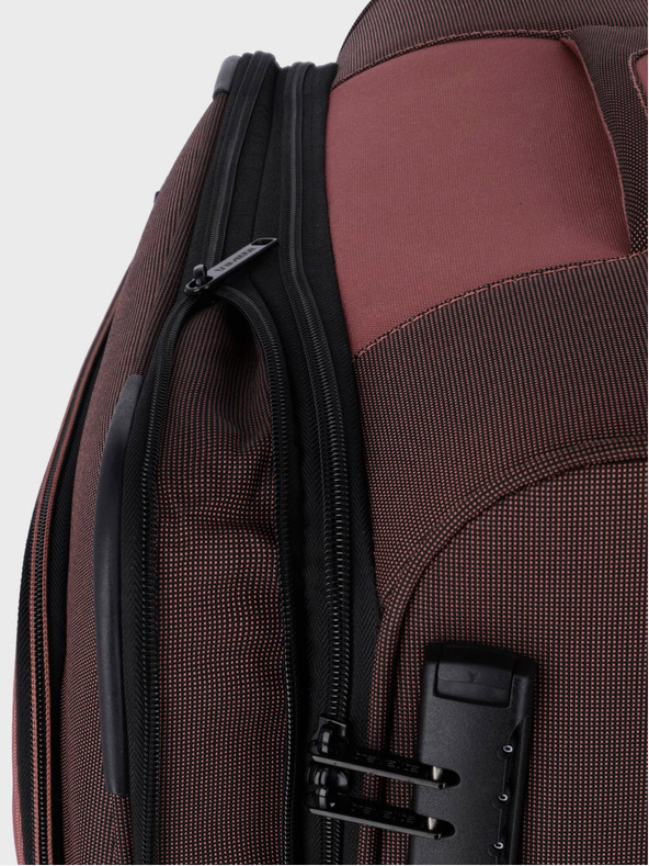Travelite Travelite Viia 4w M rosa e marrone