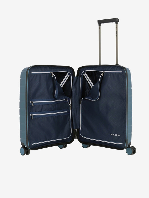 Travelite Blu Travelite Air Base 4w S Tasca frontale Blu ghiaccio