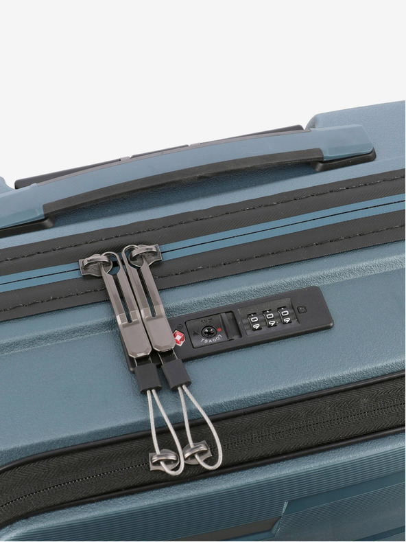 Travelite Blu Travelite Air Base 4w S Tasca frontale Blu ghiaccio