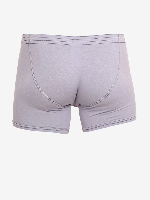 Styx Boxer Styx lunghi classici da uomo grigio chiaro