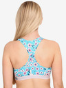 Dedoles Reggiseno sportivo allegro da donna blu Dedoles Sakura e airone