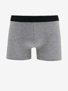 Nedeto Set di cinque boxer da uomo in nero, grigio e bianco Nedeto