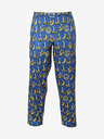 Styx Pantaloni del pigiama Styx a fantasia gialla e blu da uomo