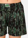 Styx Pantaloncini da letto fantasia verde e nera da donna Styx Code