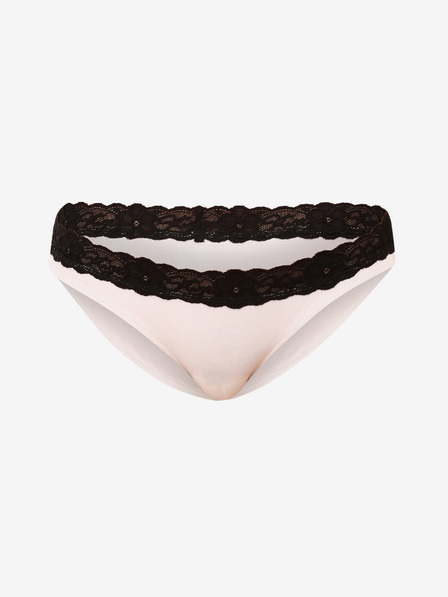 Styx Mutandine da donna bianche e nere con pizzo Styx