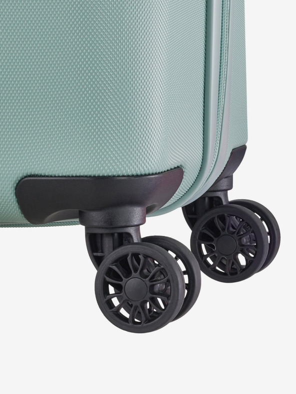 Travelite Set di tre valigie Travelite Bali S,M,L verde chiaro menta