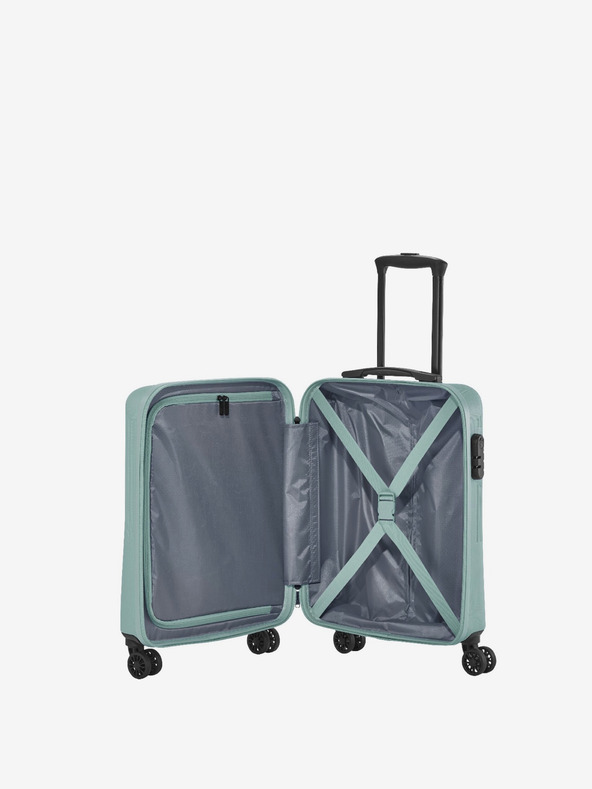 Travelite Set di tre valigie Travelite Bali S,M,L verde chiaro menta