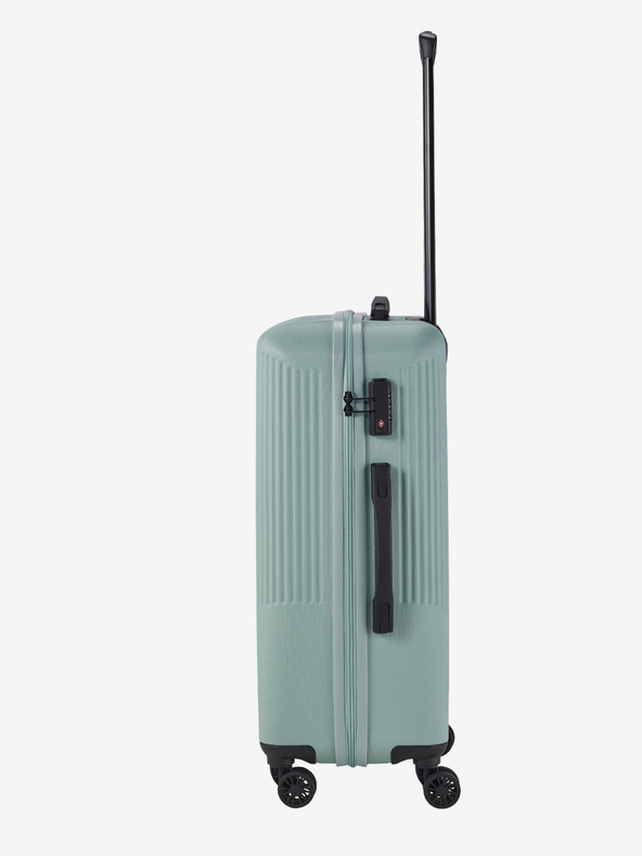 Travelite Set di tre valigie Travelite Bali S,M,L verde chiaro menta