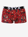 Styx Boxer rossi da uomo con fantasia Styx Zombie