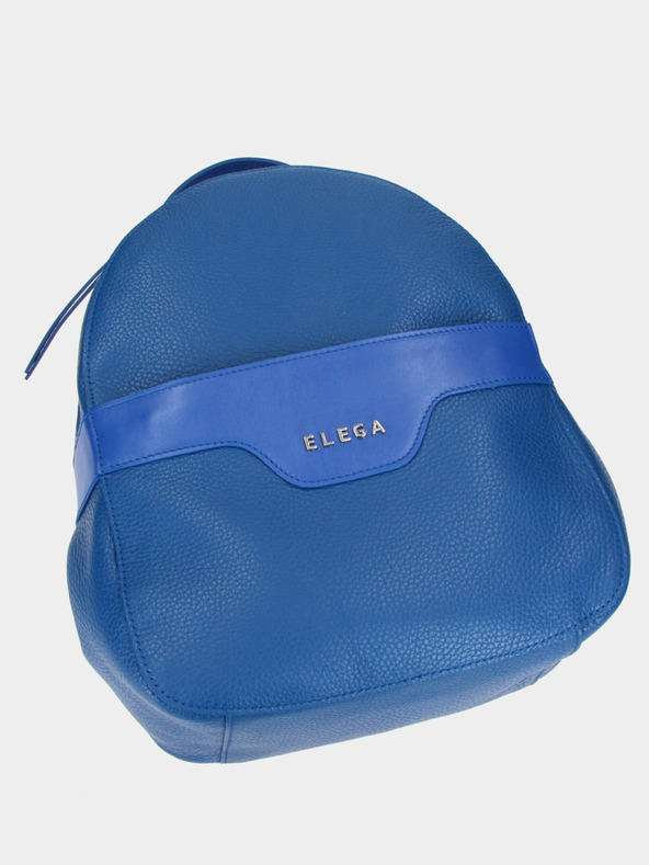 Elega Zaino in pelle blu da donna Elega Festy