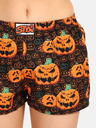 Styx Pantaloncini Styx Halloween arancione e nero da donna Zucche