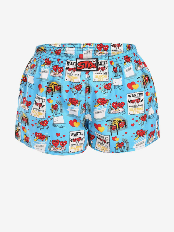 Styx Pantaloncini Styx San Valentino da donna blu chiaro