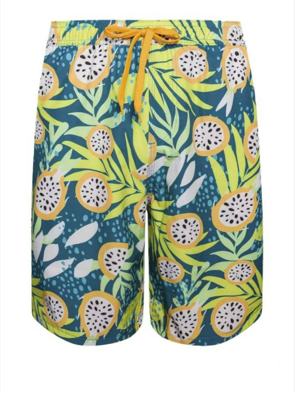 Dedoles Costume da bagno allegro da uomo giallo e blu Dedoles Dragon Fruit