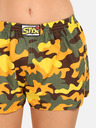 Styx Pantaloncini mimetici gialli da donna Styx art