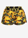 Styx Pantaloncini da letto con motivo verde e giallo da donna Styx Camouflage