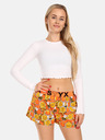 Styx Pantaloncini da notte a fantasia arancione da donna Styx Bees