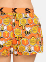 Styx Pantaloncini da notte a fantasia arancione da donna Styx Bees