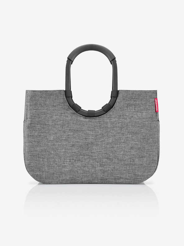 Reisenthel Grigio Reisenthel Loopshopper L Frame Borsa donna Twist Argento