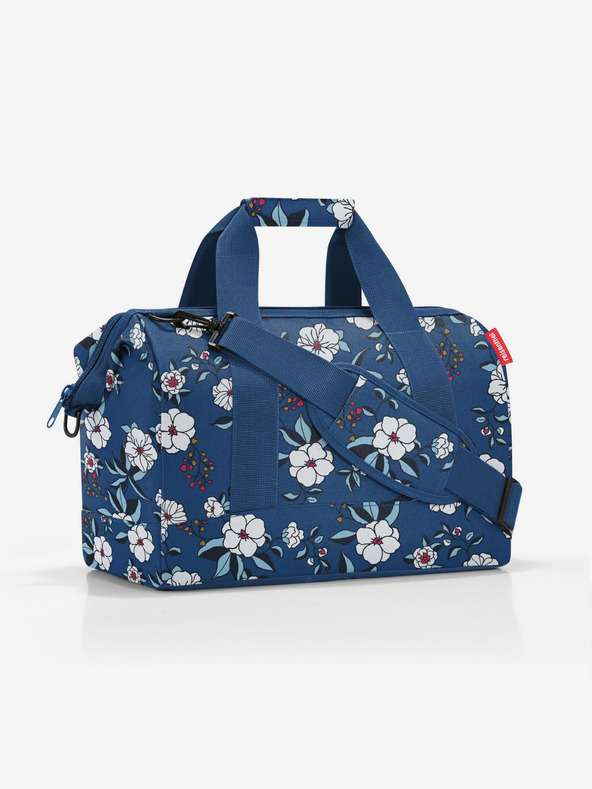 Reisenthel Borsa da viaggio floreale da donna blu Reisenthel Allrounder M Garden