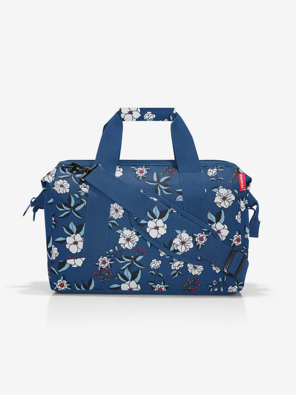 Reisenthel Borsa da viaggio floreale da donna blu Reisenthel Allrounder M Garden
