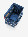 Reisenthel Borsa da viaggio floreale da donna blu Reisenthel Allrounder M Garden
