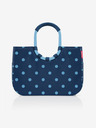 Reisenthel Borsa da donna blu scuro a pois Reisenthel Loopshopper L Frame a pois misti