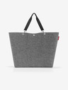 Reisenthel Shopper Reisenthel XL Grigio Borsa shopper grande a righe da donna