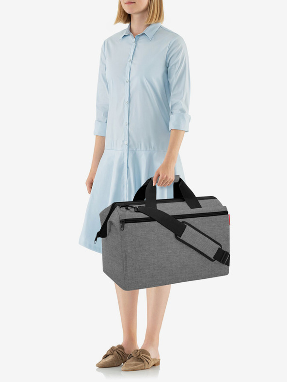 Reisenthel Borsa da viaggio Reisenthel Allrounder L Pocket Twist Grigio Argento